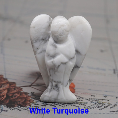 2" őrangyal figura gyógyító kristály drágakő szobor Családi otthon Ékszer Dekoráció Tanulmányi Kézműves Ajándék csecsebecse szobadísz