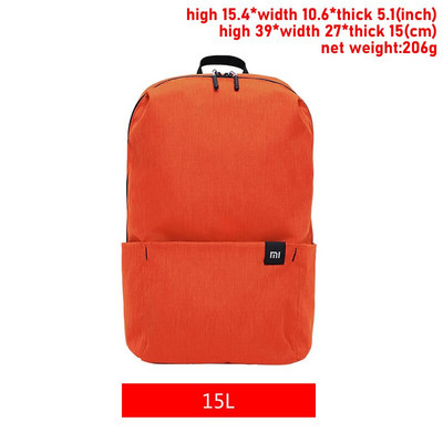 Eredeti Xiaomi Mi Hátizsák 7L/10L/15L/20L Vízálló Színes Napi Szabadidő Városi Uniszex Sport Utazási Hátizsák Dropshipping