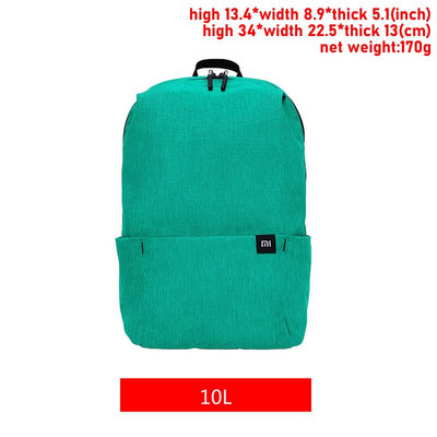 Eredeti Xiaomi Mi Hátizsák 7L/10L/15L/20L Vízálló Színes Napi Szabadidő Városi Uniszex Sport Utazási Hátizsák Dropshipping