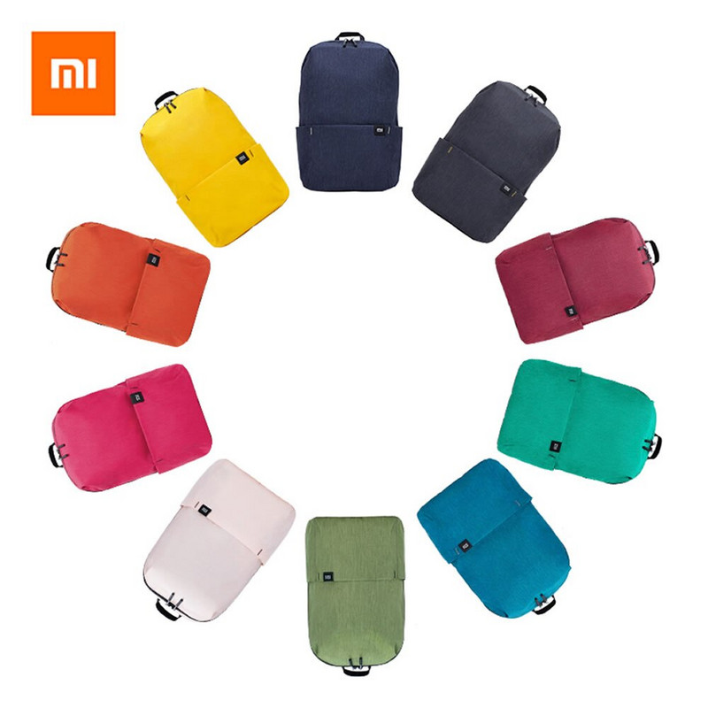 Eredeti Xiaomi Mi Hátizsák 7L/10L/15L/20L Vízálló Színes Napi Szabadidő Városi Uniszex Sport Utazási Hátizsák Dropshipping