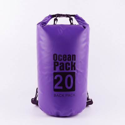 PVC водоустойчива чанта за съхранение Чанта за гмуркане на открито, плуване, мъжка, дамска, водоустойчива раница за каяк, рафтинг, риболовна чанта с голям капацитет