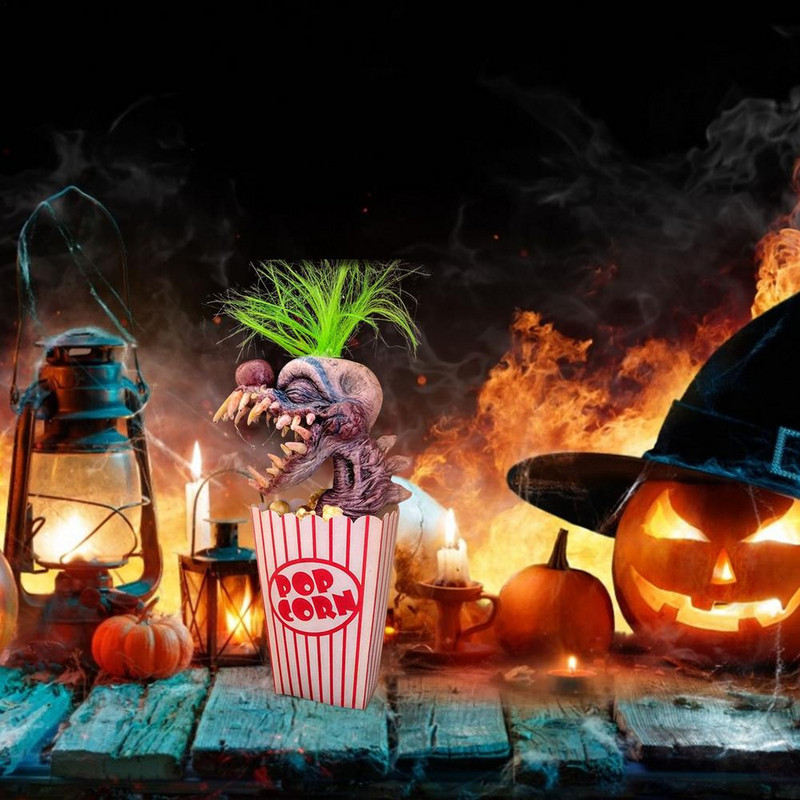 Forró akciós gyilkos bohócok a világűrből Csúnya szobor Festmény Gyilkos szobor a Világűrben Furcsa Halloween-dekorációs ajándékok