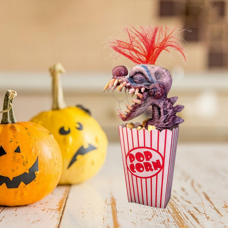 Forró akciós gyilkos bohócok a világűrből Csúnya szobor Festmény Gyilkos szobor a Világűrben Furcsa Halloween-dekorációs ajándékok