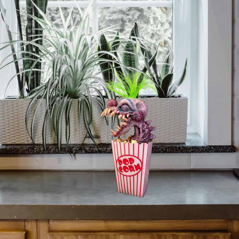 Forró akciós gyilkos bohócok a világűrből Csúnya szobor Festmény Gyilkos szobor a Világűrben Furcsa Halloween-dekorációs ajándékok