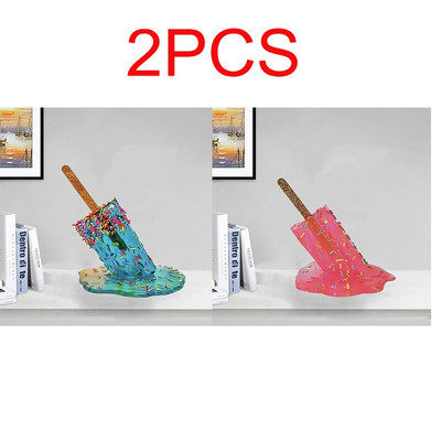 2022 Topire Icicle Sculptură Decorare Popsicles Înghețată Accesorii Decor Home Decor Creativ Miniatură Rășină Artizanat Gheață