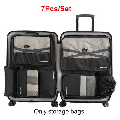 Férfi Utazási Tárolótáskák Ruhák Cipők Fehérnemű Bőrönd Szervező Kozmetikumok Cipzáras tok Otthoni Szekrény Poggyász Kiegészítők