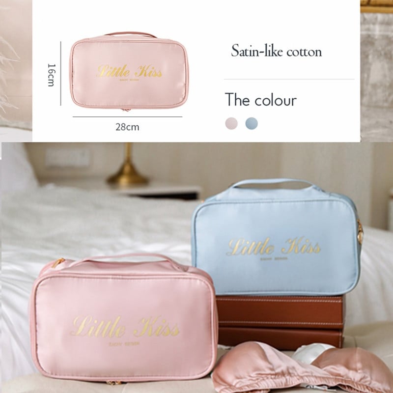 Οργάνωση εσωρούχων Γυναικείες τσάντες ταξιδιού Κάλτσες Organizer Σουτιέν Τσάντα αποθήκευσης Ντουλάπα Διαιρέτη Κουτί Σετ αποσκευών Σετ βαλίτσα Πακέτο καλλωπισμού