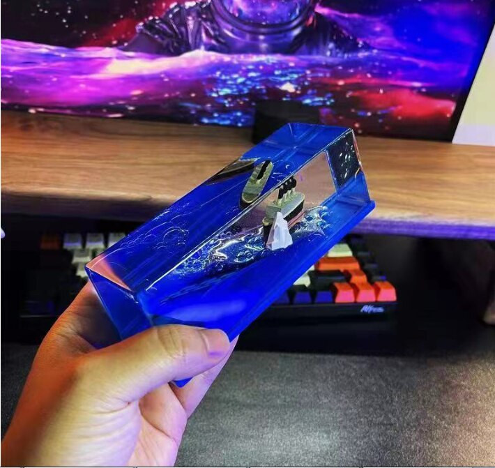 Titanic Table Cruise Ship Fluid Drift Palack Dekoráció Születésnapi Karácsonyi Ajándék Mini Dekompressziós Otthoni Nappali Dekorációs Hajó