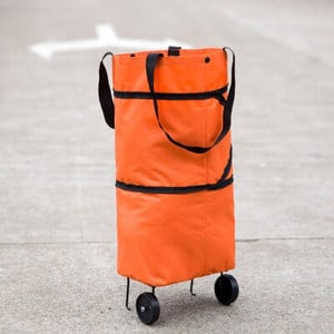 Sklopiva torba za kupnju Oxford platnena torba za višekratnu upotrebu za kolica na kotačićima Prijenosna torba za kupnju Sklopive torbe za trgovinu namirnicama