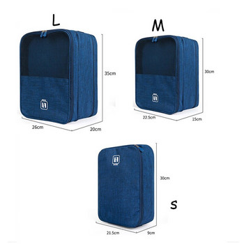 6 цвята 18 качествена преносима чанта за обувки за пътуване Бельо Чанти за дрехи Органайзер за обувки Чанта за съхранение Многофункционални аксесоари за пътуване