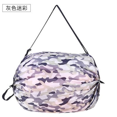 Geantă de cumpărături pliabilă, groasă, rezistentă la rupere, din pânză Oxford, comodă de călătorie, pentru depozitarea organelor de supermarket, de capacitate mare