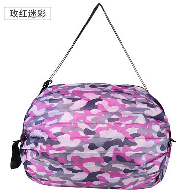 Geantă de cumpărături pliabilă, groasă, rezistentă la rupere, din pânză Oxford, comodă de călătorie, pentru depozitarea organelor de supermarket, de capacitate mare