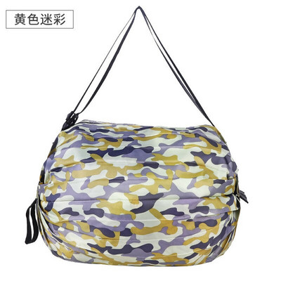 Geantă de cumpărături pliabilă, groasă, rezistentă la rupere, din pânză Oxford, comodă de călătorie, pentru depozitarea organelor de supermarket, de capacitate mare