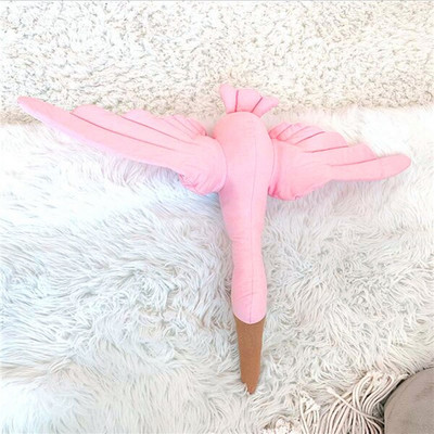 Kreativni zidni viseći labud Plišana plišana lutka tkanina obiteljska spavaća soba Dekoracija dječje sobe viseći ukrasi umirujući jastuk za bebu