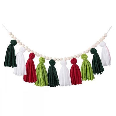 Gyerekszoba dekoráció Boho bojt fagyöngyök óvodai sátor Függő medál baba fotó kellékek Nordic Wall Decor álomfogó