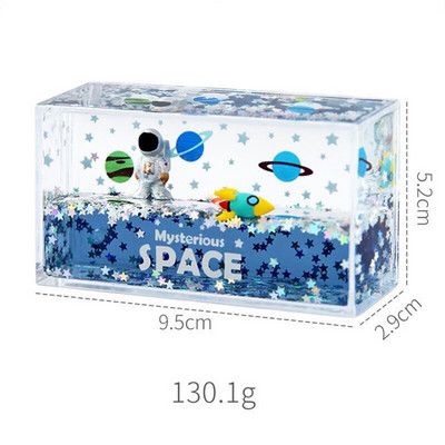 Croaziera Fluid Lichid Clepsidra Miniatura Accesorii Decorare Acasa Nava Peisaj Maritim Ornament Birou Sufragerie Decor Desktop