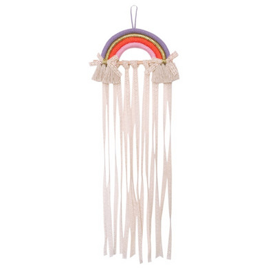 Plaukų juostos laikymo diržas Barrette laikiklis plaukų segtukai laikiklis plaukų laikiklis "pasidaryk pats" vaivorykštės dekoras, pakabinamas ant sienos namams