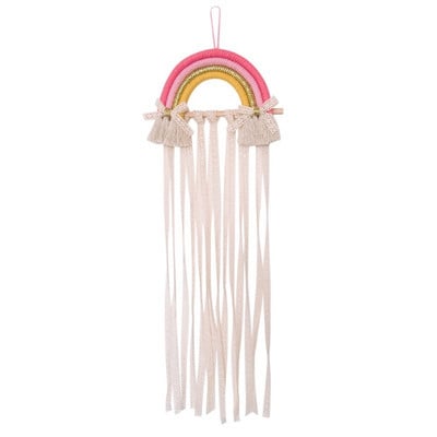 Plaukų juostos laikymo diržas Barrette laikiklis plaukų segtukai laikiklis plaukų laikiklis "pasidaryk pats" vaivorykštės dekoras, pakabinamas ant sienos namams