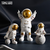 3db északi űrhajós figurák gyanta szobor modern lakberendezés miniatűr asztali díszek űrhajós figura lakberendezés