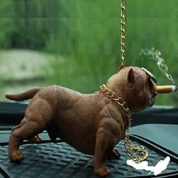 Νέο HOT Bully Pitbull Dog Αυτοκίνητο Διακόσμηση ταμπλό στολίδι Αστεία χαριτωμένη διακόσμηση σπιτιού Αξεσουάρ αυτοκινήτου Χωρίς βάση