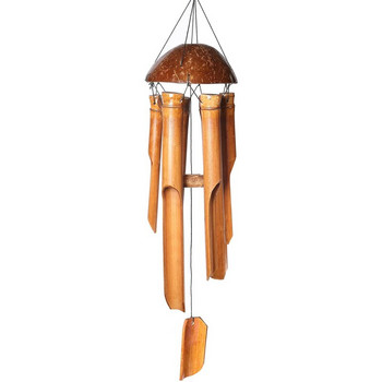 Φυσικό Χειροποίητο Μπαμπού Tube Wind Chime wind Bell για Εσωτερικά Διακοσμητικά Δέντρου Αίθριου Κήπου στο σπίτι