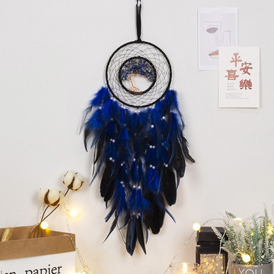 Originalni Dream Catcher Dekoracija doma Pero Dreamcatcher Umjetnički darovi prijateljima Kreativni viseći Dreamcatcheri Dar za Valentinovo