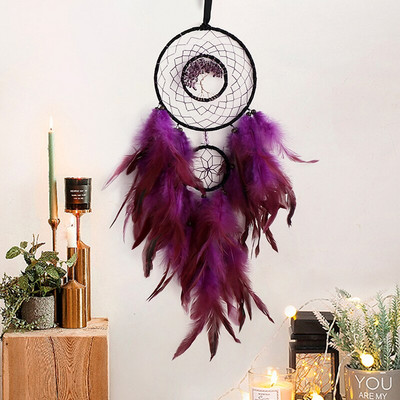 Originalni Dream Catcher Dekoracija doma Pero Dreamcatcher Umjetnički darovi prijateljima Kreativni viseći Dreamcatcheri Dar za Valentinovo