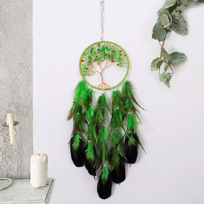Originalni Dream Catcher Dekoracija doma Pero Dreamcatcher Umjetnički darovi prijateljima Kreativni viseći Dreamcatcheri Dar za Valentinovo