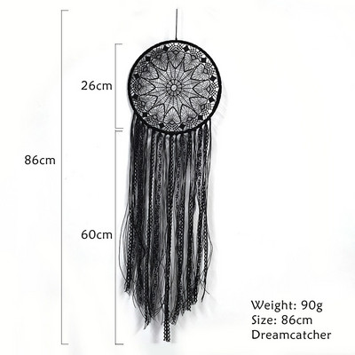 Nordic Evil Eye Dream Catcher otthoni szoba dekoráció fekete szoba dekoráció farmházhoz College Kollégiumi szélcsengő ajándék