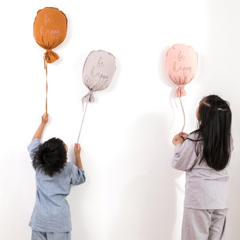 Βαμβακερά στολίδια τοίχου με μπαλόνι για μπαλόνια παιδικού δωματίου Nordic Baby Nursery Διακόσμηση για πάρτι γενεθλίων Φωτογραφίας