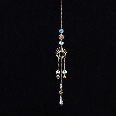 Napfogók Dísz K9 színű kristály szélcsengő ablakpárkány kültéri dekoráció autódísz karácsonyi otthoni dekoráció