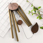 Vēja zvani brīvā dabā pagalma dārza caurules zvani varš antīki vēja zvani sienas piekaramie mājas dekori dekorācijas vēja zvani