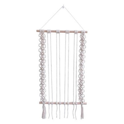 INS Nordic Bohemian szőtt gobelin Bojt Fényképek Hajtűk Tároló Szervező Kislányoknak Hajkapcsok Tartók Falra akasztható díszek