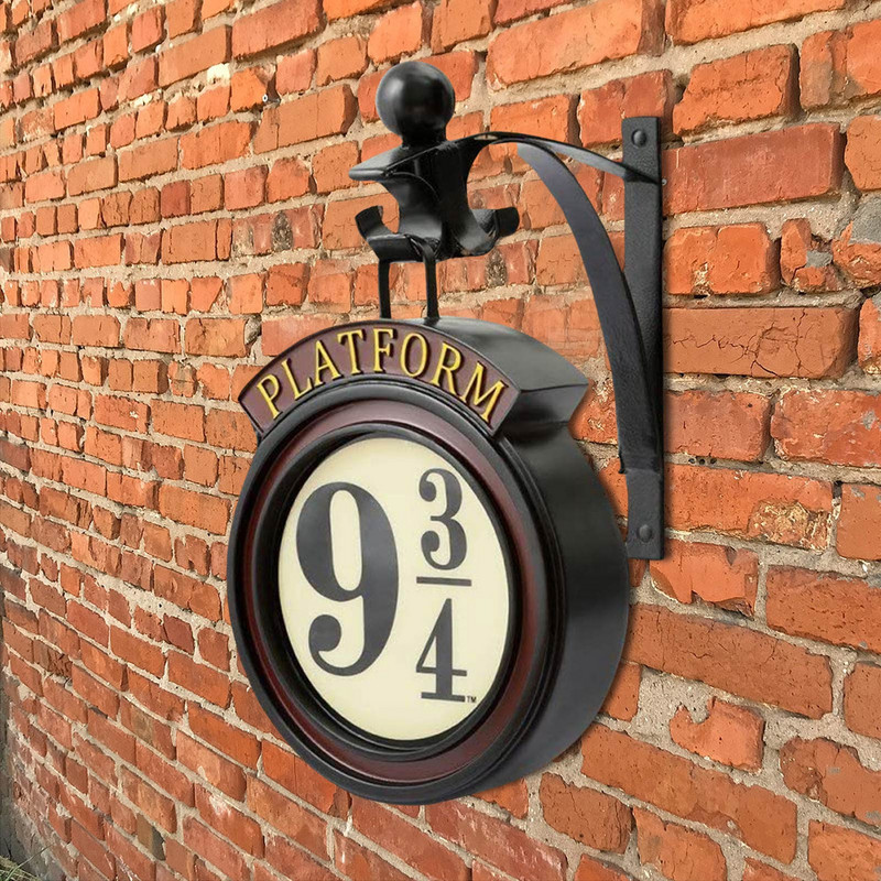 Magic Harries Potters éjszakai fény platform 9 3/4 éjszakai fény 3D LED fali lámpa Otthoni szoba dekoráció gyerekeknek születésnapi ajándék