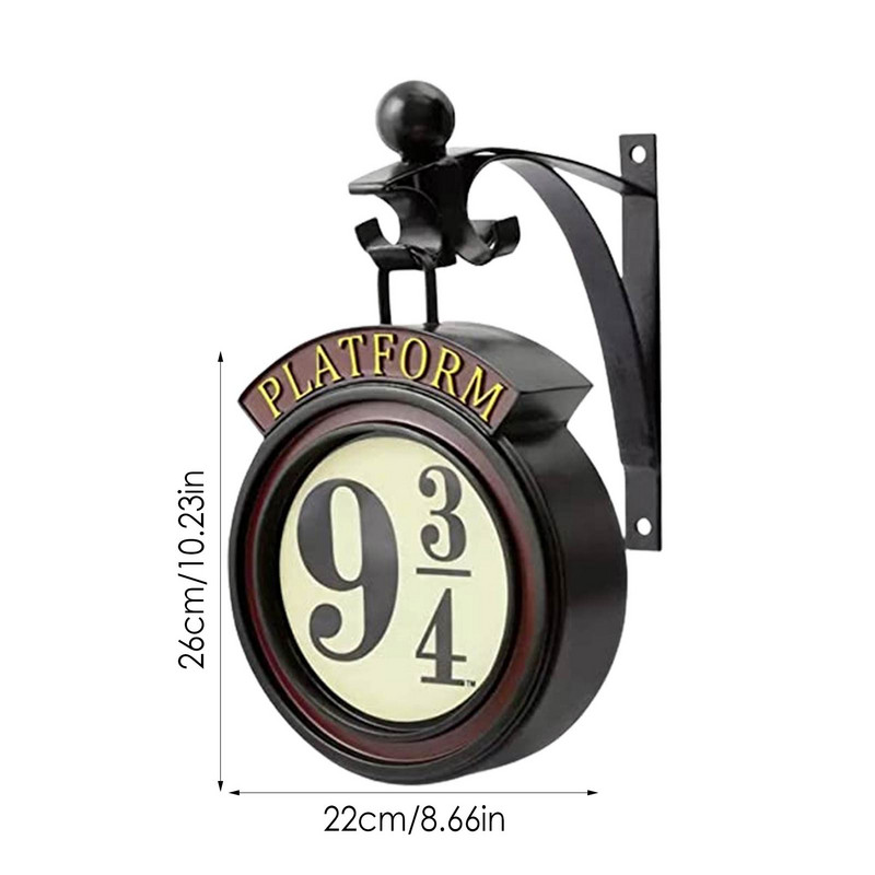 Magic Harries Potters éjszakai fény platform 9 3/4 éjszakai fény 3D LED fali lámpa Otthoni szoba dekoráció gyerekeknek születésnapi ajándék