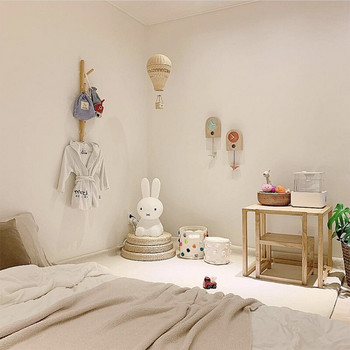 Χειροποίητη διακόσμηση παιδικού δωματίου σε σκανδιναβικό στυλ Παιδικό υπνοδωμάτιο Νηπιαγωγείο Rattan Weaven Μπαλόνι ζεστού αέρα Craft διακόσμηση τοίχου