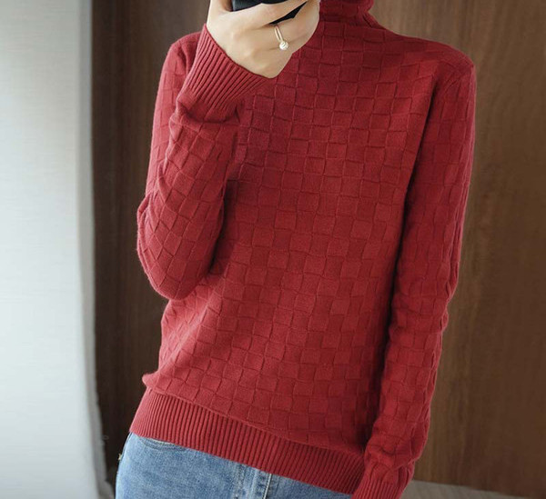 Γυναικείο πουλόβερ - σε τρία χρώματα