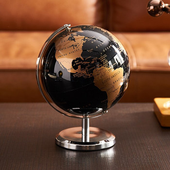World Globe Retro Earth Globe Geografia Globo Do Mapa Διακόσμηση σπιτιού Αξεσουάρ γραφείου Globe Διακόσμηση δωματίου Γεωγραφία Παιδική εκπαίδευση