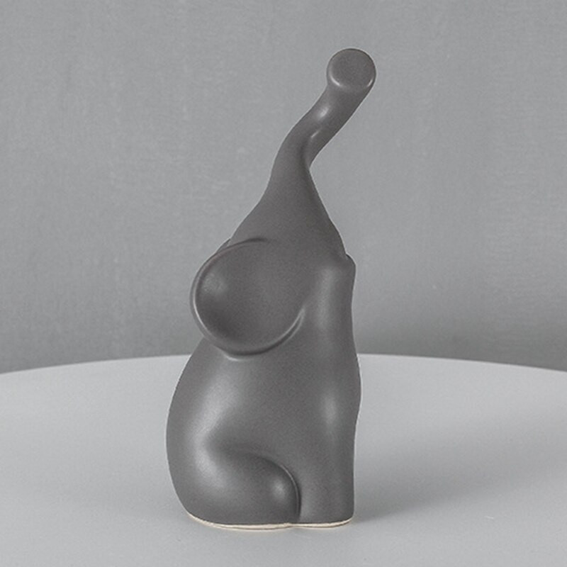 Keramika Dramblys Figūrėlės Amatai Europa Gyvūnų Papuošalai Rankdarbiai Miniatiūros Dovanos Namui Vestuvių Papuošimas Amatai