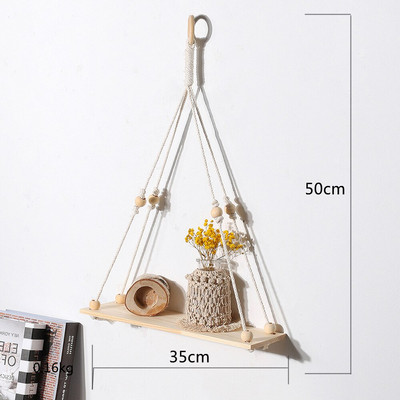 Weave Dream Catcher Otthoni Dekoráció Ramadan Dekoráció Makramé falra akasztós Baba Nordic Szobadekoráció Gyerekek Bölcsődei Gobelin