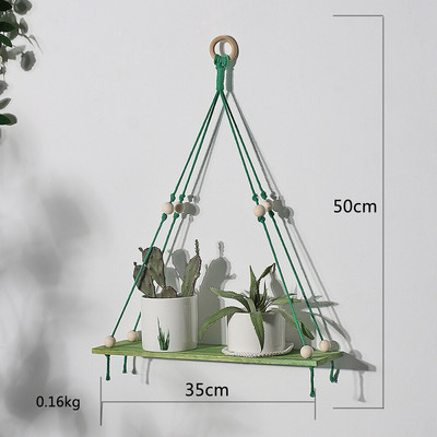 Weave Dream Catcher Otthoni Dekoráció Ramadan Dekoráció Makramé falra akasztós Baba Nordic Szobadekoráció Gyerekek Bölcsődei Gobelin
