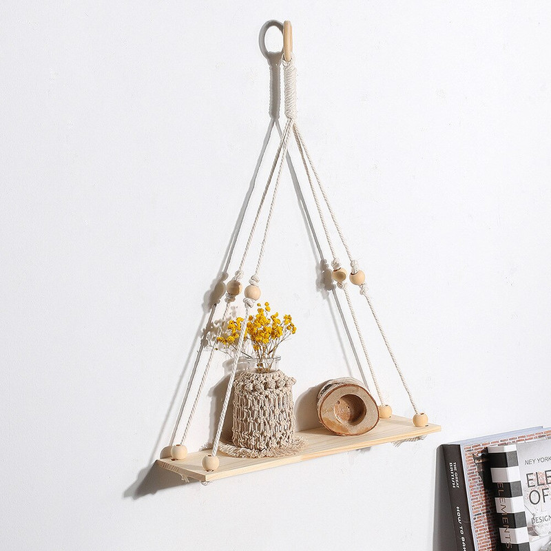 Weave Dream Catcher Otthoni Dekoráció Ramadan Dekoráció Makramé falra akasztós Baba Nordic Szobadekoráció Gyerekek Bölcsődei Gobelin
