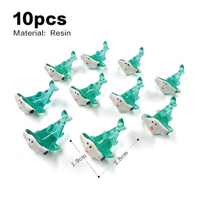 Cápa bálna teknős delfin tengeri hal figura modell barkácsolás otthoni dekoráció akvárium miniatűr tündér kert dekorációs kiegészítők modern