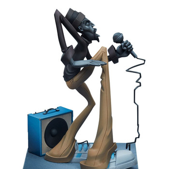 Hip Hop Singer Resin Decoration Figurines Rapper Star Sculpture Modern Art Resin Crafts for Desktop Decor Decor Δώρο