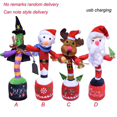 Jucărie minunată de cactus care dansează Păpușă cactus vorbitoare Vorbește înregistrarea sunetului Repetă Jucărie strălucitoare Cactus Kawaii Jucării educaționale pentru copii Cadou