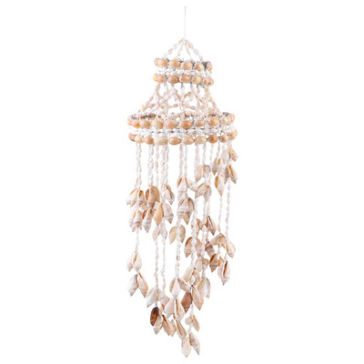 Κοχύλι Sea Shell Wind Chime Κρεμαστό στολίδι Διακοσμητικό τοίχου Δημιουργικό κρεμαστό μενταγιόν Κομψό κρεμασμένο στολίδι Κρεμαστό ντεκόρ