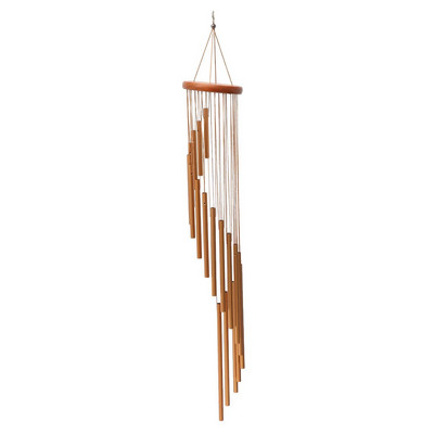 18 csöves szélcsengő fém szélcsengő Nordic Classic kézzel készített dísz Kerti terasz kültéri falra akasztható lakberendezés 90x120cm