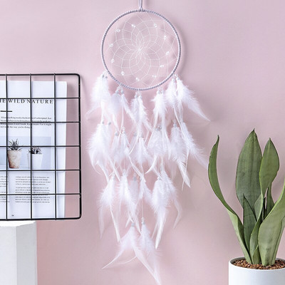 Boho Álomfogó Nordic Szobadekoráció Fehér Lányok Baba Gyerek Álomfogó Otthoni Dekoráció Esküvői Dekoráció Ajándék nőknek