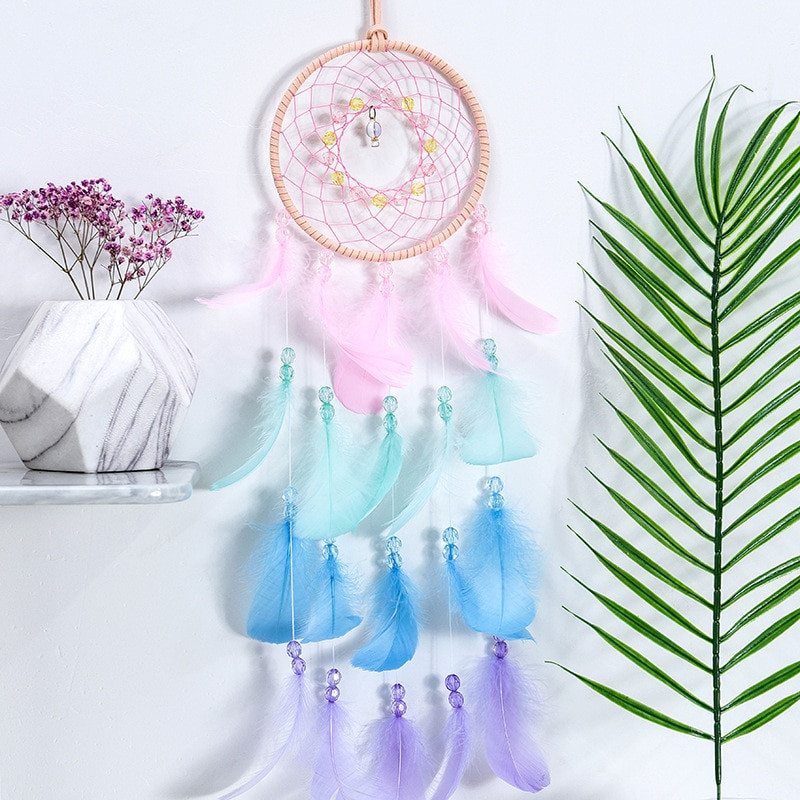Boho Álomfogó Nordic Szobadekoráció Fehér Lányok Baba Gyerek Álomfogó Otthoni Dekoráció Esküvői Dekoráció Ajándék nőknek