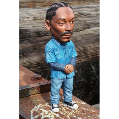 1 db Hip Hop legenda emlékmű gyanta díszek emlékmű gyanta szobor kézművesség karakterek szobor otthoni kert dekoráció
